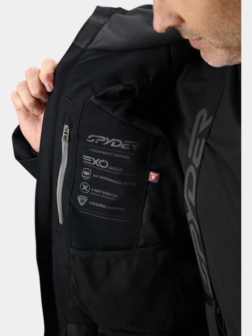 Spyder Leader Jacket férfi síkabát fekete színben 4