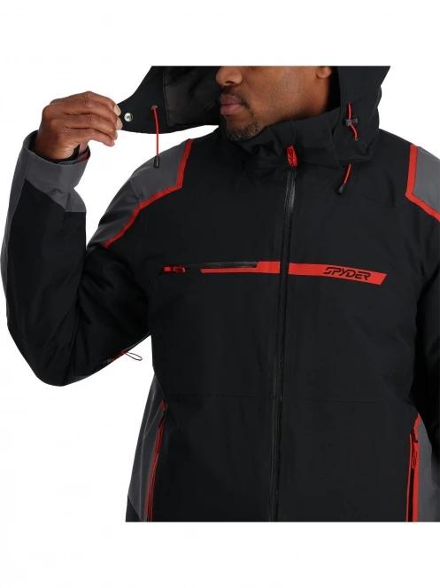 Spyder Titan Jacket férfi síkabát fekete színben 4