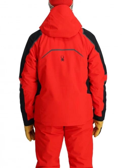 Spyder Leader Jacket férfi síkabát piros színben 3