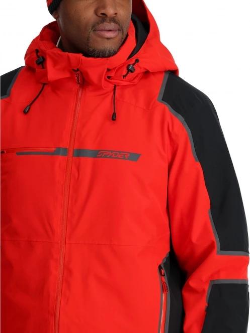 Spyder Leader Jacket férfi síkabát piros színben 5