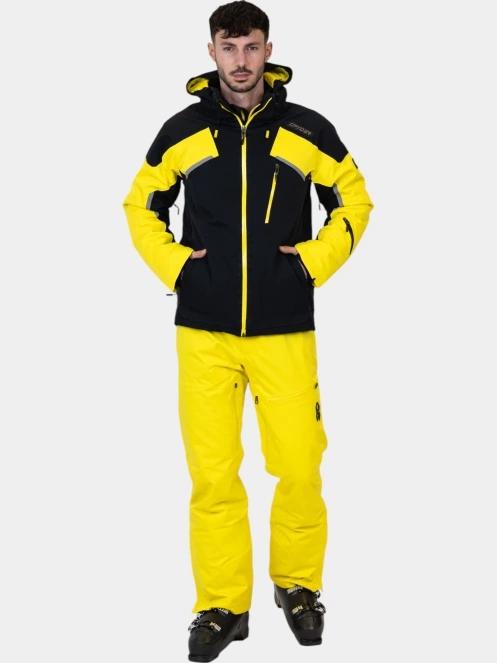 Spyder Leader Jacket férfi síkabát sárga színben 6