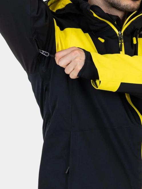 Spyder Leader Jacket férfi síkabát sárga színben 8