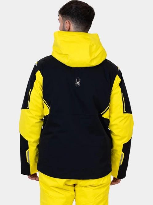 Spyder Titan Jacket férfi síkabát sárga színben 4