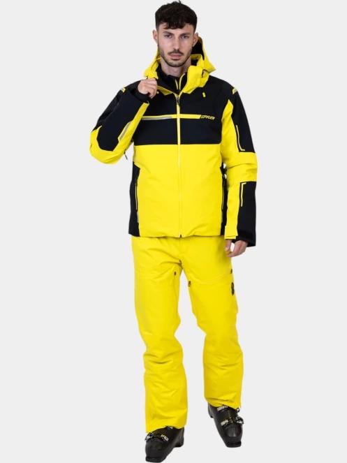 Spyder Titan Jacket férfi síkabát sárga színben 6