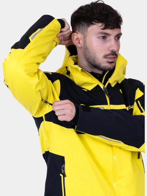 Spyder Titan Jacket férfi síkabát sárga színben 7