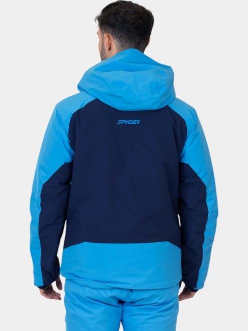 Spyder Copper Jacket férfi síkabát kék színben 4