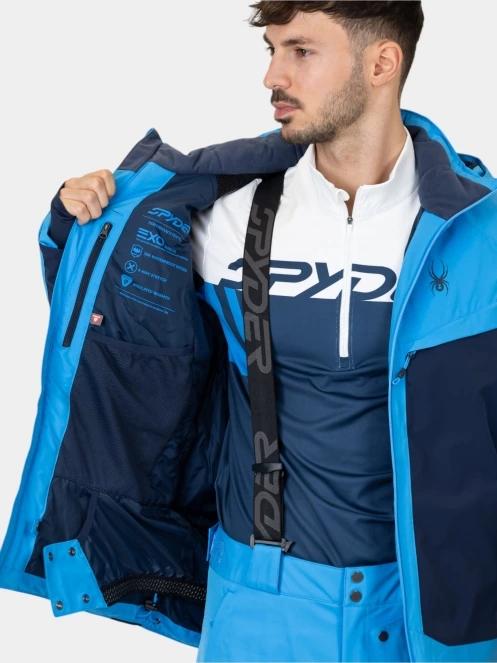 Spyder Copper Jacket férfi síkabát kék színben 7