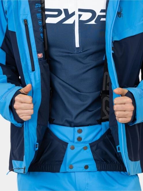 Spyder Copper Jacket férfi síkabát kék színben 8