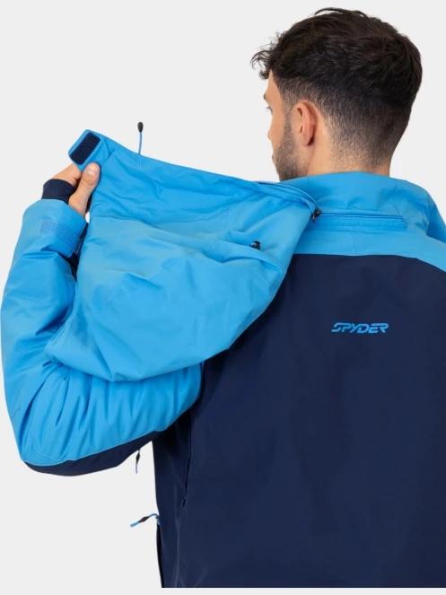 Spyder Copper Jacket férfi síkabát kék színben 9