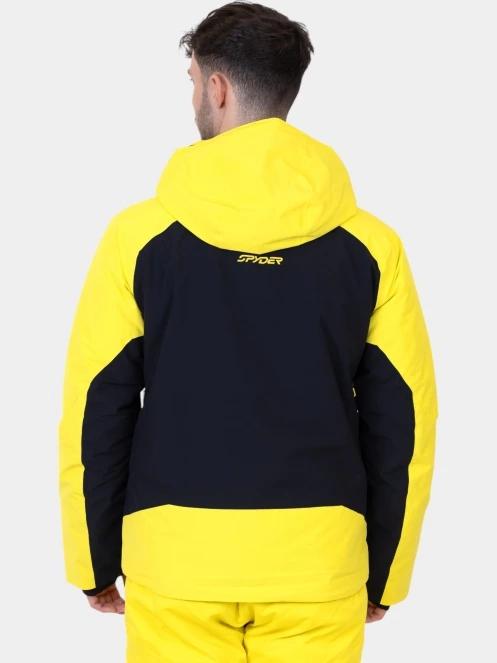 Spyder Copper Jacket férfi síkabát sárga színben 4
