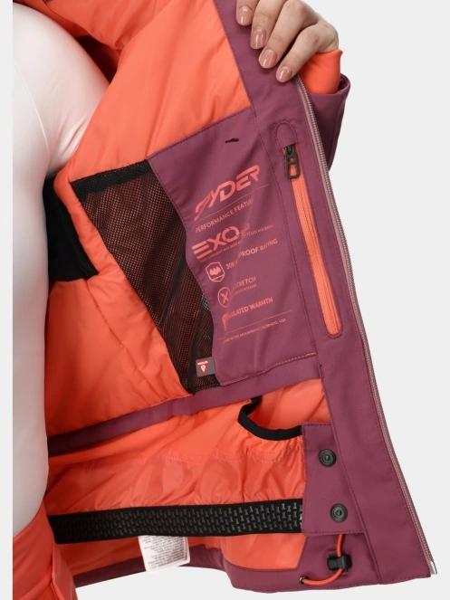 Spyder Titania Jacket női síkabát bordó színben 4