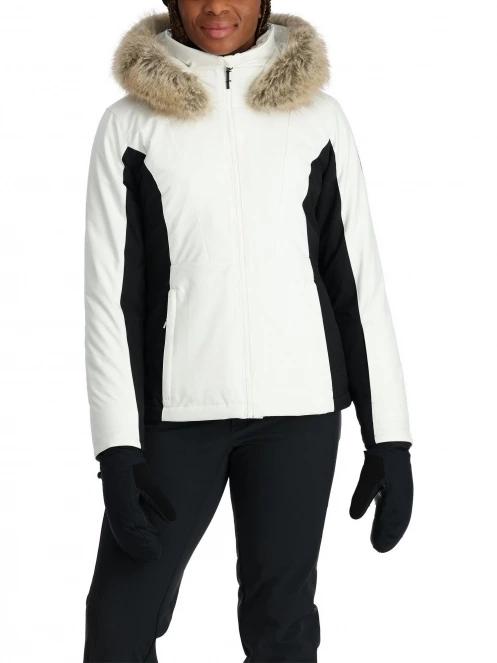Spyder Vida Jacket női síkabát fehér színben 2