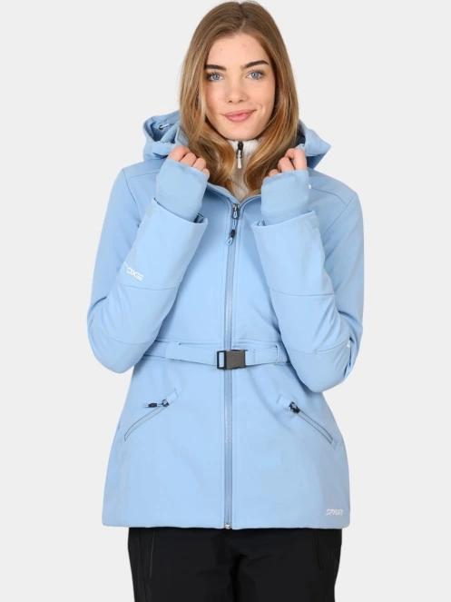 Spyder Glacial Softshell Jacket női softshell kabát világoskék színben 2