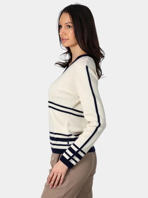 Luhta Luhta Huttula női kötött pulóver fehér színben 3