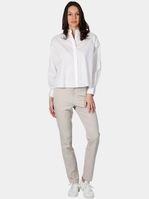 Luhta Luhta Huuppola női hosszú ujjú ing fehér színben 5