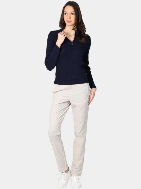 Luhta Luhta Huoponen női kötött pulóver sötétkék színben 5