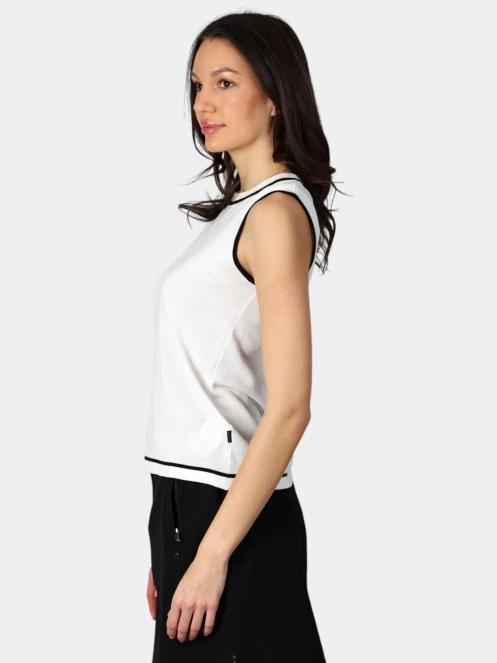 Luhta Luhta Huhtasuo női ujjatlan póló fehér színben 3