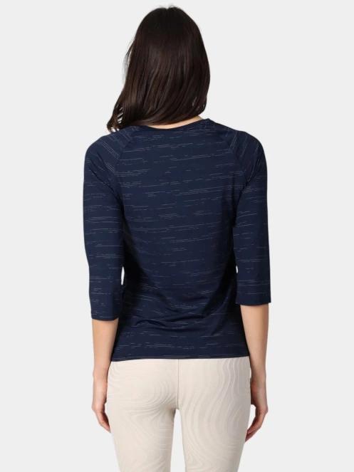 Luhta Luhta Elielranta női rövid ujjú póló sötétkék színben 4