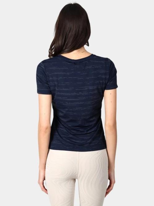 Luhta Luhta Karisto női rövid ujjú póló sötétkék színben 4