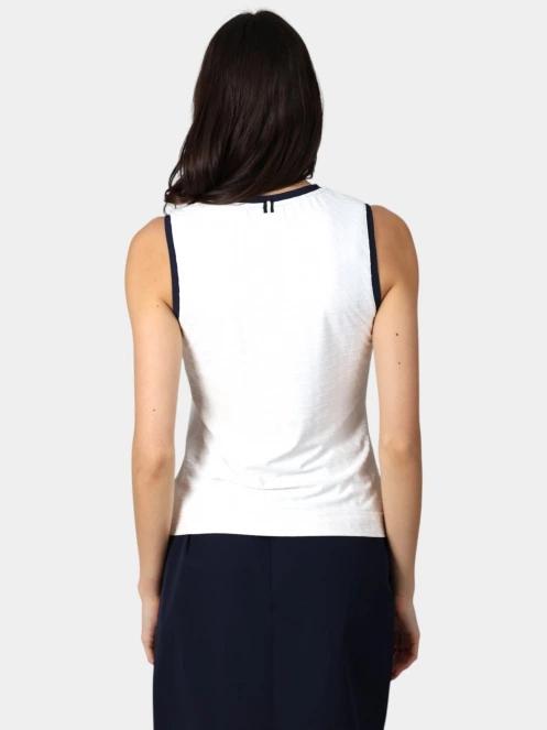 Luhta Luhta Hidola női ujjatlan póló fehér színben 4