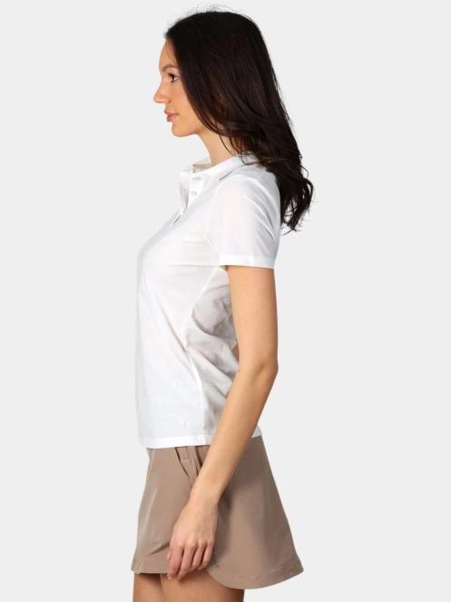 Luhta Luhta Halkokari női galléros póló fehér színben 3