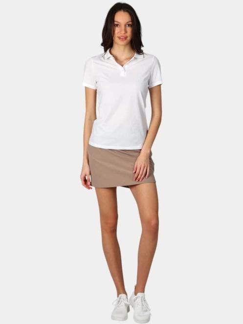 Luhta Luhta Halkokari női galléros póló fehér színben 5