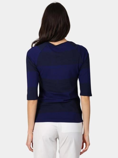 Luhta Luhta Hadli női rövid ujjú póló sötétkék színben 4