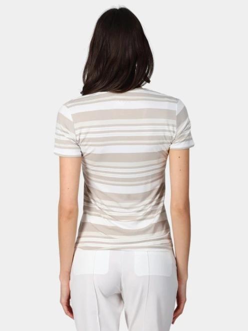 Luhta Luhta Kivihaka női rövid ujjú póló homok színben 4