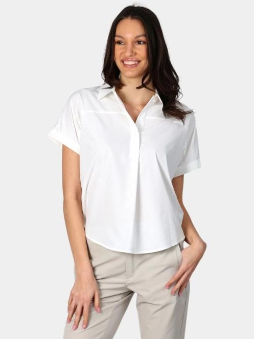 Luhta Luhta Ahveninen női rövid ujjú ing fehér színben 2