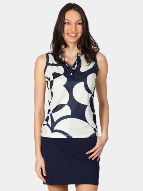 Luhta Luhta Auutinen női ujjatlan póló homok színben 2