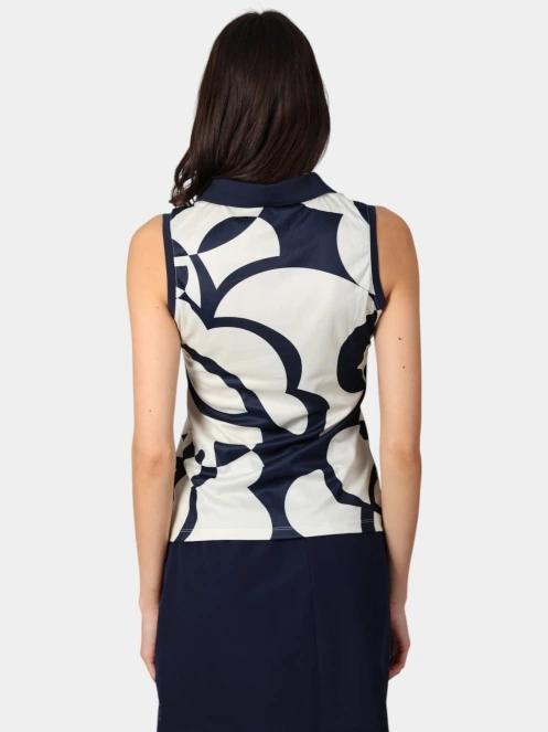 Luhta Luhta Auutinen női ujjatlan póló homok színben 4