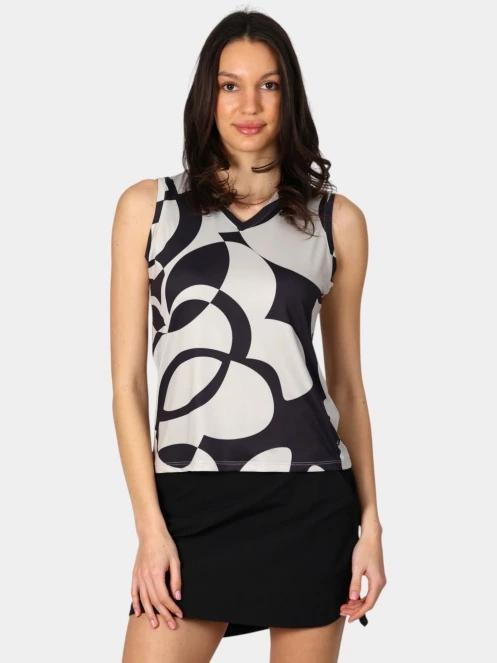 Luhta Luhta Ihanne női ujjatlan póló homok színben 2