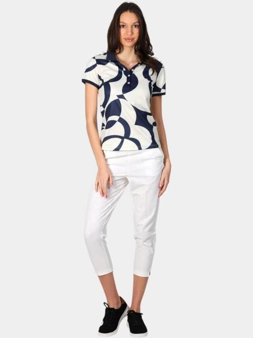 Luhta Luhta Alajoki női galléros póló homok színben 5