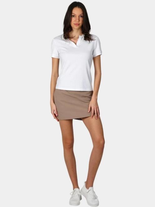 Luhta Luhta Innamo női galléros póló fehér színben 5