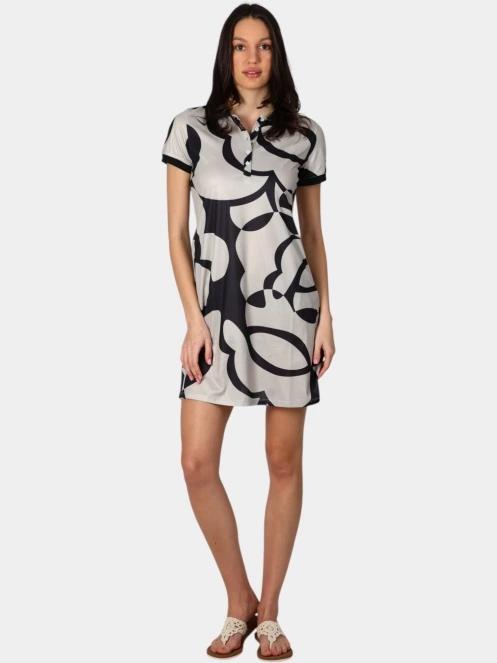 Luhta Luhta Inkarmaa női pólóruha fekete színben 2