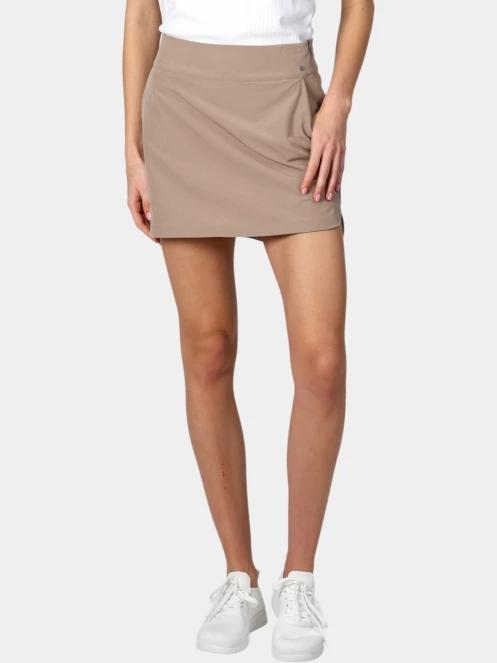 Luhta Luhta Inkerniemi női skort barna színben 2