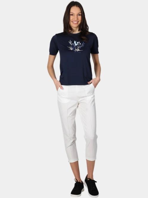 Luhta Luhta Iiranta női capri nadrág fehér színben 5