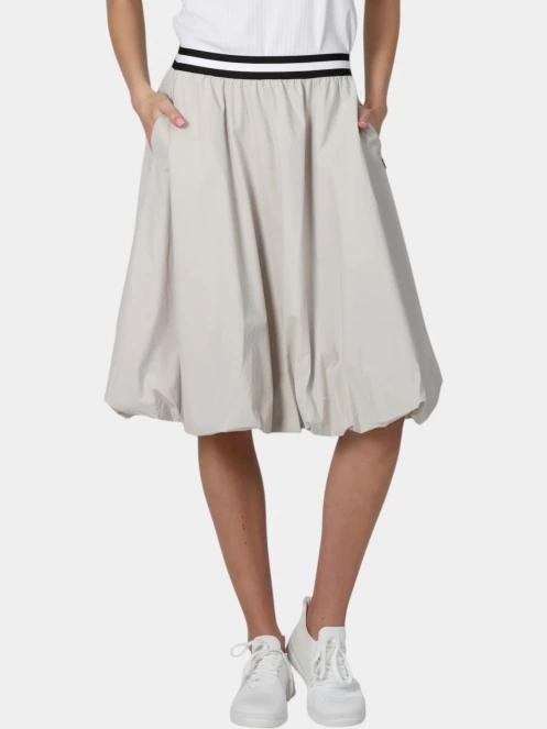 Luhta Luhta Huikuri női midi szoknya homok színben 2