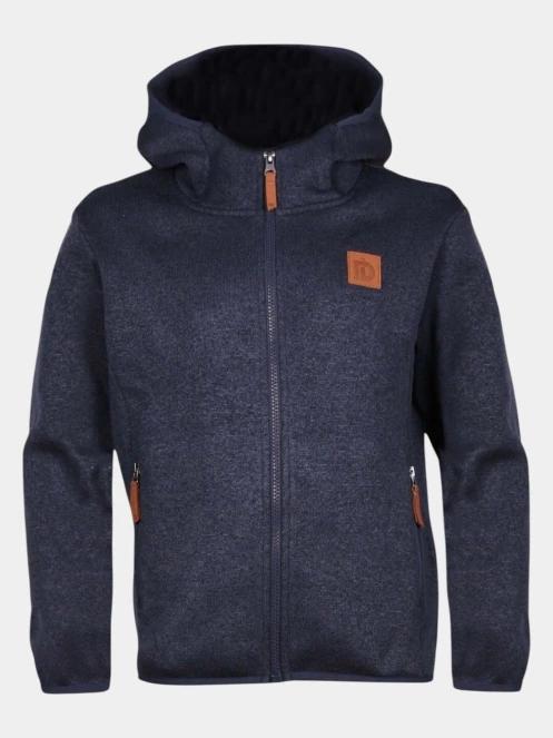 Fundango Obelix JR Hooded Fleece kapucnis pulóver sötétkék színben 4