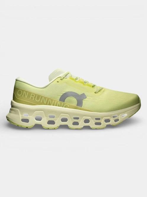 ON Cloudmonster 3 férfi aszfalt futócipő világoszöld színben 2