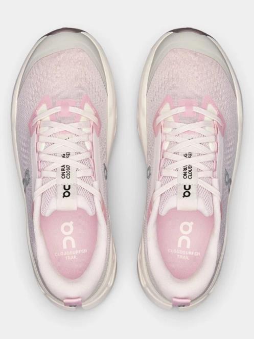 ON Cloudsurfer Trail 2 női terepfutó cipő rózsaszín színben 6