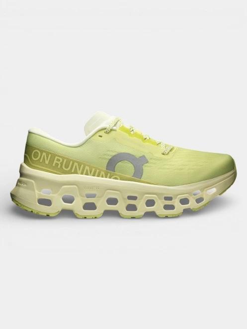 ON Cloudmonster 3 női aszfalt futócipő világoszöld színben 2