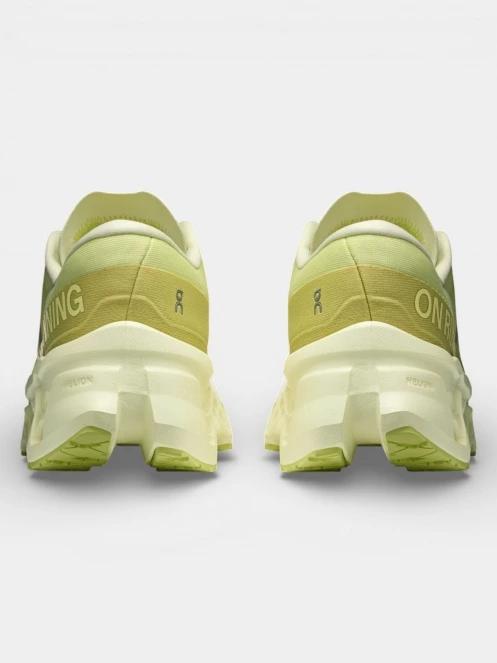 ON Cloudmonster 3 női aszfalt futócipő világoszöld színben 5