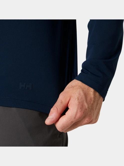 Helly Hansen Shine Solen Ls Crew férfi hosszú ujjú póló sötétkék színben 5