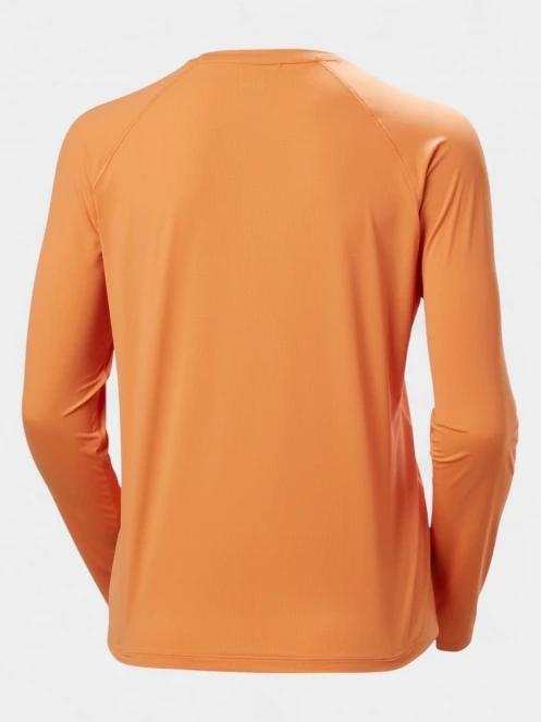 Helly Hansen W Shine Solen Ls Crew női hosszú ujjú póló narancssárga színben 7