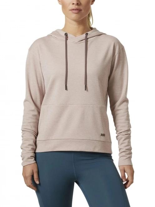 Helly Hansen W Lifa Tech Lite Hoodie női kapucnis pulóver lila színben 2