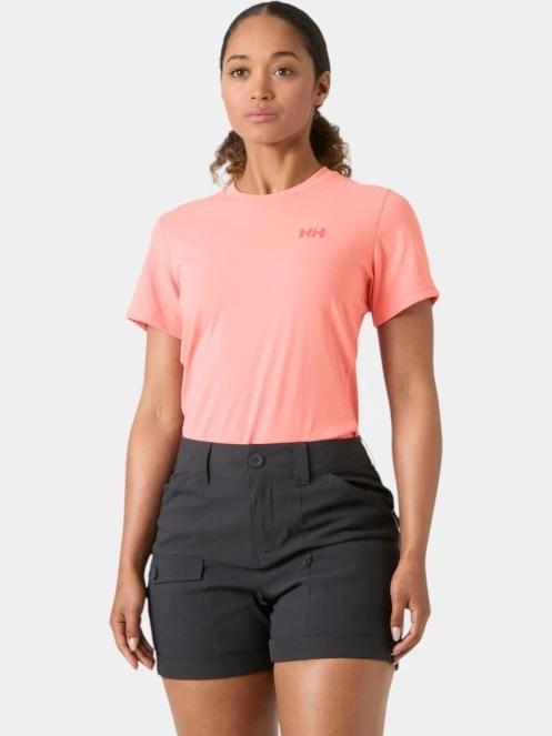 Helly Hansen W Lifa Active Solen Tshirt női rövid ujjú sport póló rózsaszín színben 2