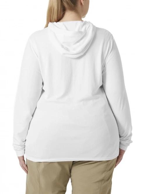 Helly Hansen W Hh Lifa Active Solen Hoodie női hosszú ujjú póló fehér színben 3