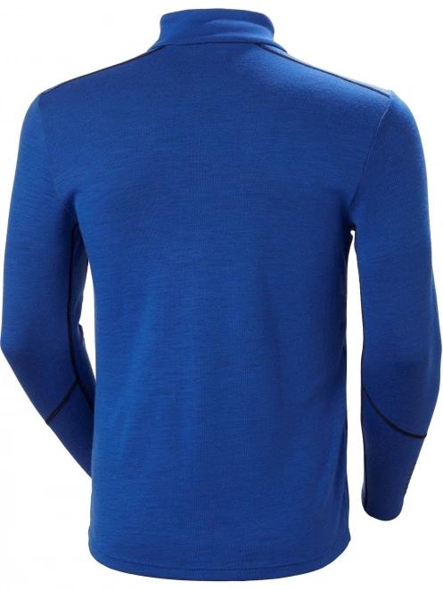 Helly Hansen Lifa Merino Midweight 1/2 Zip férfi aláöltöző felső kék színben 7