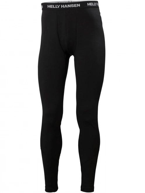 Helly Hansen Lifa Merino Midweight Pant férfi aláöltöző nadrág fekete színben 2